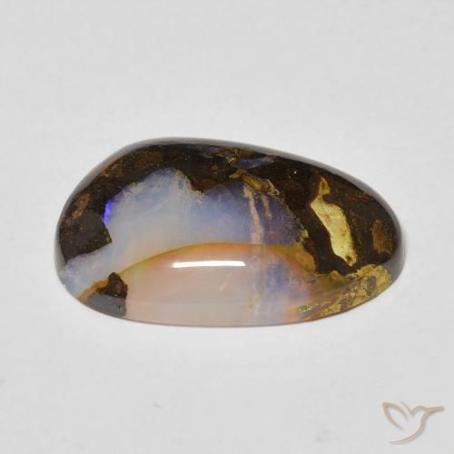 Ópalo de roca Multicolor natural de 6.10 ct, Elegante, Transparente