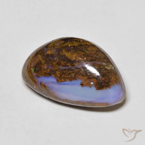 Ópalo de roca Multicolor natural de 4.92 ct, Elegante, Opaco