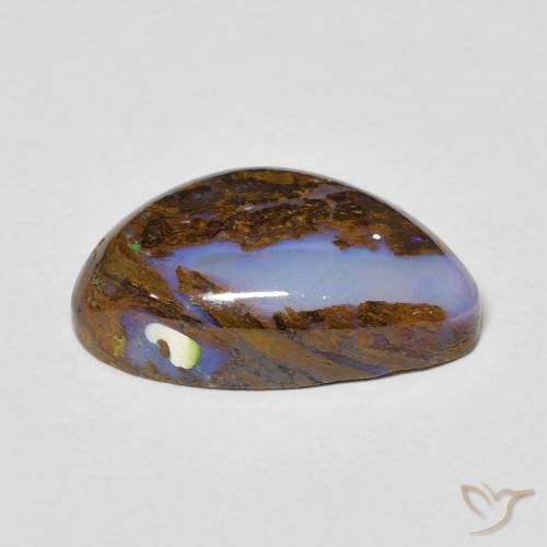 Ópalo de roca Multicolor natural de 4.92 ct, Elegante, Opaco