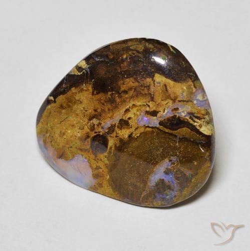 Ópalo de roca Multicolor natural de 9.92 ct, Elegante, Opaco