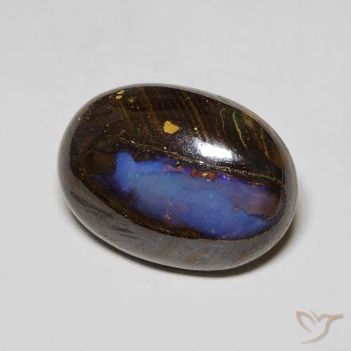 Ópalo de roca Multicolor natural de 7.32 ct, Ovalada, Opaco