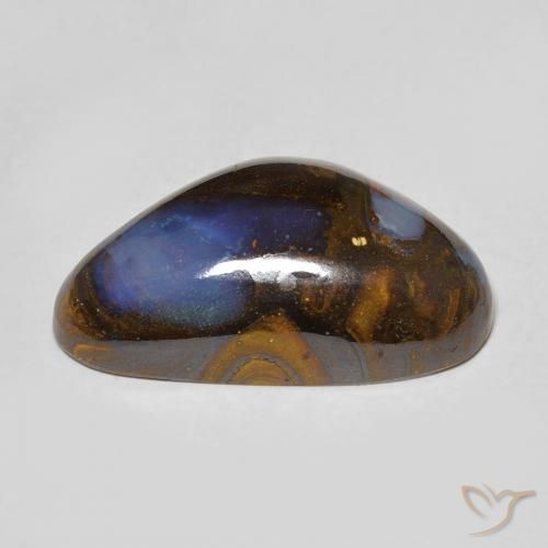 Ópalo de roca Multicolor natural de 13.99 ct, Elegante, Opaco