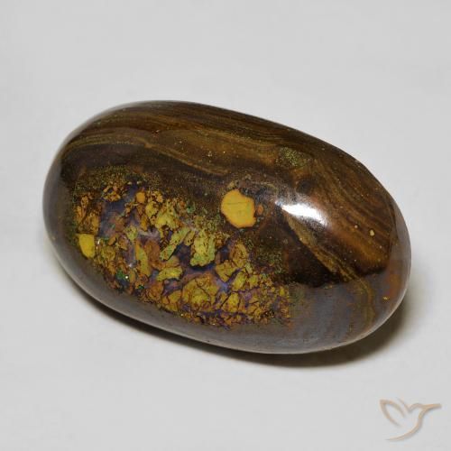 Ópalo de roca Multicolor natural de 21.69 ct, Ovalada, Opaco