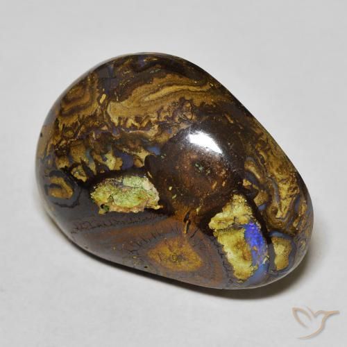 21.59ct Natural Multicolor Ópalo de roca, Elegante, Opaco