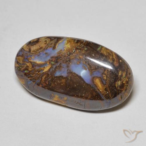 Ópalo de roca Multicolor natural de 7.48 ct, Ovalada, Opaco