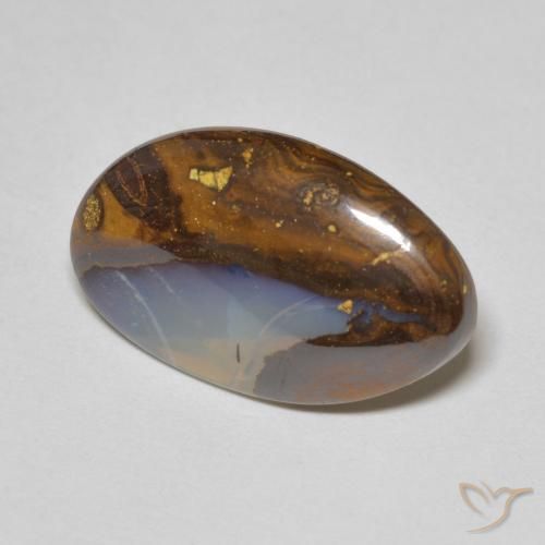 Ópalo de roca Multicolor natural de 5.77 ct, Elegante, Translúcido