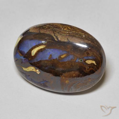 Ópalo de roca Multicolor natural de 13.59 ct, Ovalada, Opaco