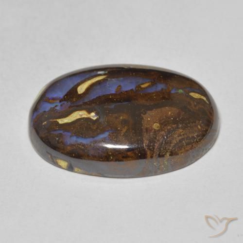 Ópalo de roca Multicolor natural de 13.59 ct, Ovalada, Opaco