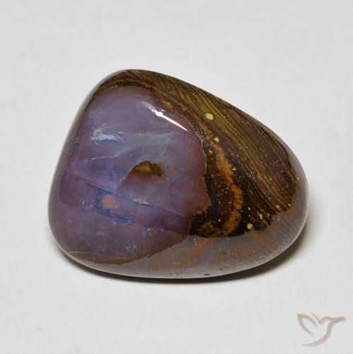 11.24ct Natural Multicolor Ópalo de roca, Elegante, Opaco