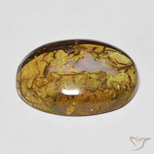 Ópalo de roca Multicolor natural de 14.45 ct, Ovalada, Opaco
