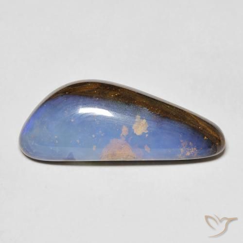 9.45ct Natural Multicolor Ópalo de roca, Elegante, Opaco