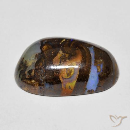 Ópalo de roca Multicolor natural de 11.23 ct, Elegante, Opaco