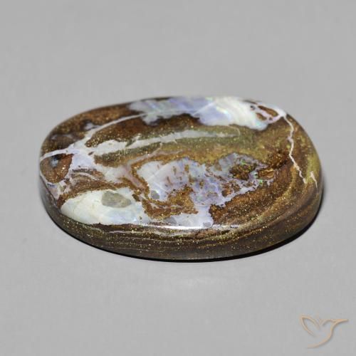 Ópalo de roca Multicolor natural de 50.24 ct, Ovalada, Opaco