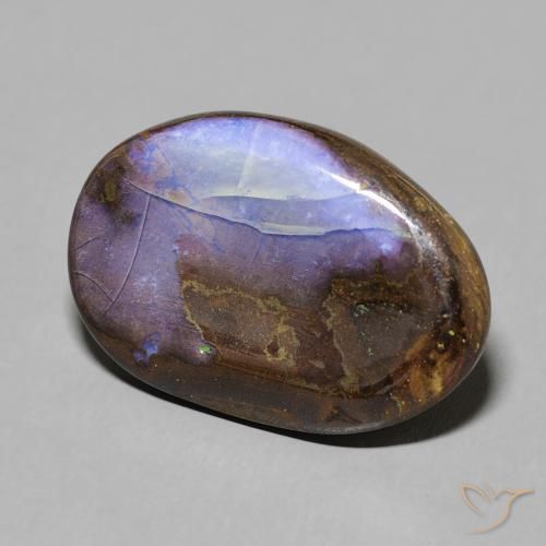 Ópalo de roca Multicolor natural de 10.02 ct, Ovalada, Opaco