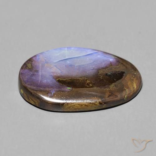 Ópalo de roca Multicolor natural de 10.02 ct, Ovalada, Opaco