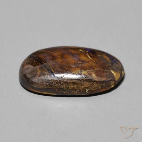 Ópalo de roca Multicolor natural de 6.08 ct, Ovalada, Opaco