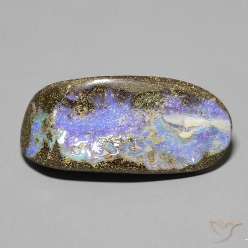 27.72ct Natural Multicolor Ópalo de roca, Elegante, Opaco