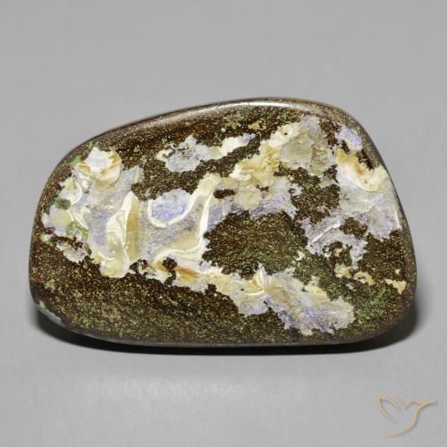 50.57ct Natural Multicolor Ópalo de roca, Elegante, Opaco
