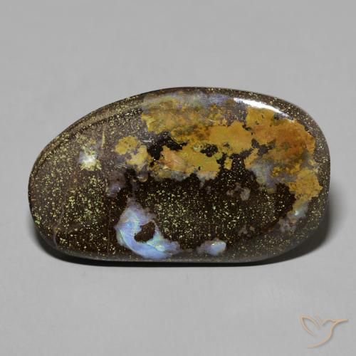 17.99ct Natural Multicolor Ópalo de roca, Elegante, Opaco