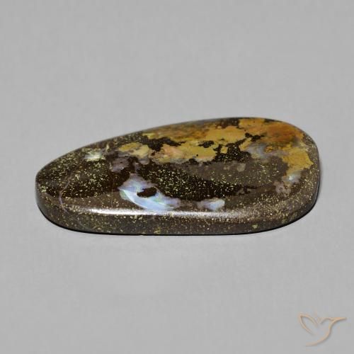 Ópalo de roca Multicolor natural de 17.99 ct, Elegante, Opaco