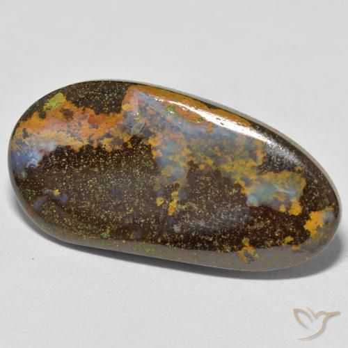 Ópalo de roca Multicolor natural de 16.59 ct, Elegante, Opaco