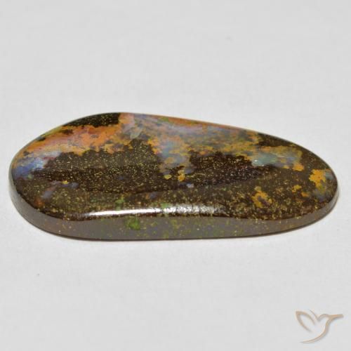 Ópalo de roca Multicolor natural de 16.59 ct, Elegante, Opaco