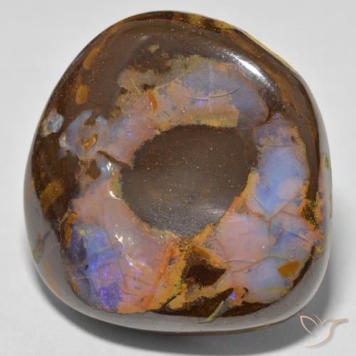 Ópalo de roca Multicolor natural de 63.70 ct, Elegante, Opaco