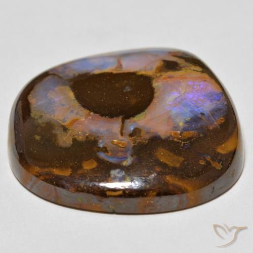 Ópalo de roca Multicolor natural de 63.70 ct, Elegante, Opaco