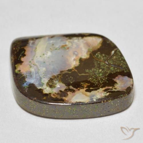 Ópalo de roca Multicolor natural de 10.68 ct, Elegante, Opaco