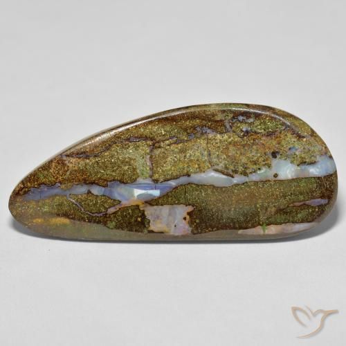 33.35ct Natural Multicolor Ópalo de roca, Elegante, Opaco