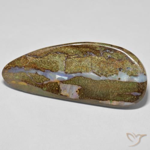 Ópalo de roca Multicolor natural de 33.35 ct, Elegante, Opaco