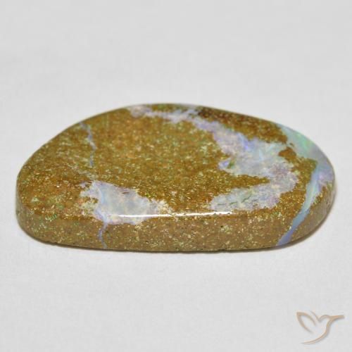 Ópalo de roca Multicolor natural de 10.71 ct, Elegante, Opaco