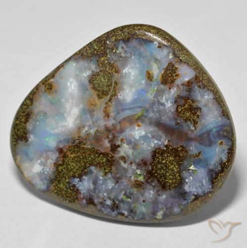 Ópalo de roca Multicolor natural de 42.56 ct, Elegante, Opaco