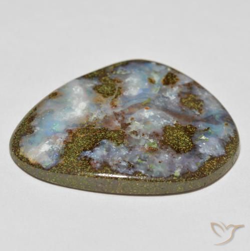 Ópalo de roca Multicolor natural de 42.56 ct, Elegante, Opaco