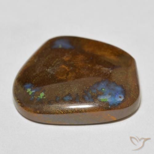 Ópalo de roca Multicolor natural de 21.08 ct, Elegante, Opaco
