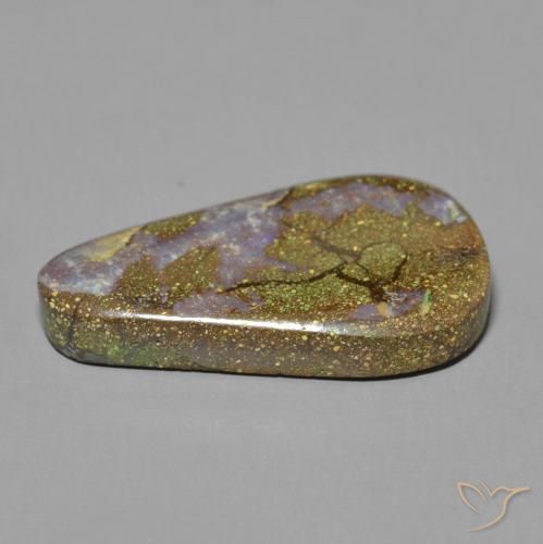 Ópalo de roca Multicolor natural de 10.92 ct, Elegante, Opaco