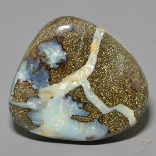 27.89ct Natural Multicolor Ópalo de roca, Elegante, Opaco