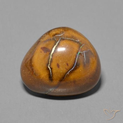5.11ct Natural Multicolor Ópalo de roca, Elegante, Opaco