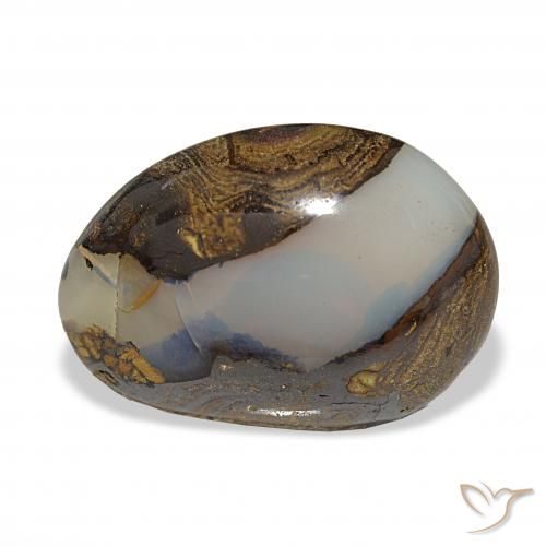 17.39ct Multicolor Ópalo de roca, Elegante, Translúcido