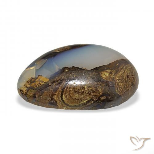 Ópalo de roca Multicolor natural de 17.39 ct, Elegante, Translúcido