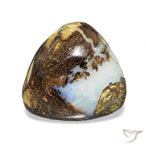 Ópalo de roca Multicolor natural de 9.69 ct, Trillón, Opaco
