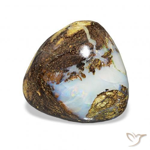 Ópalo de roca Multicolor natural de 9.69 ct, Trillón, Opaco