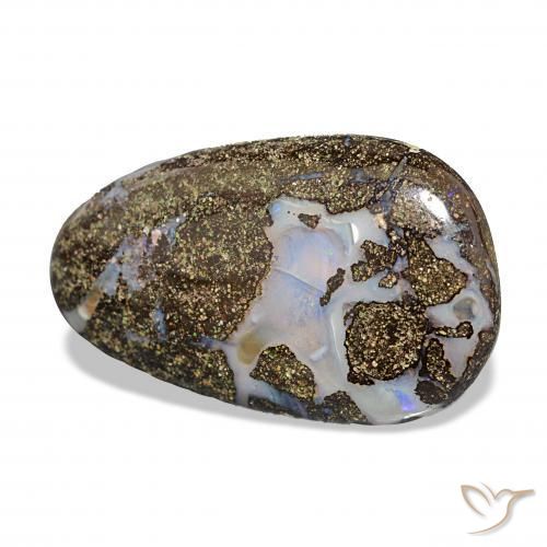 Ópalo de roca Multicolor natural de 8.77 ct, Elegante, Opaco