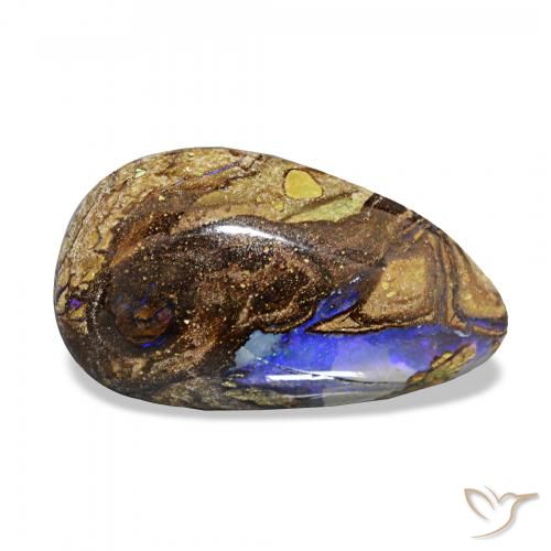 Ópalo de roca Multicolor natural de 5.27 ct, Elegante, Opaco