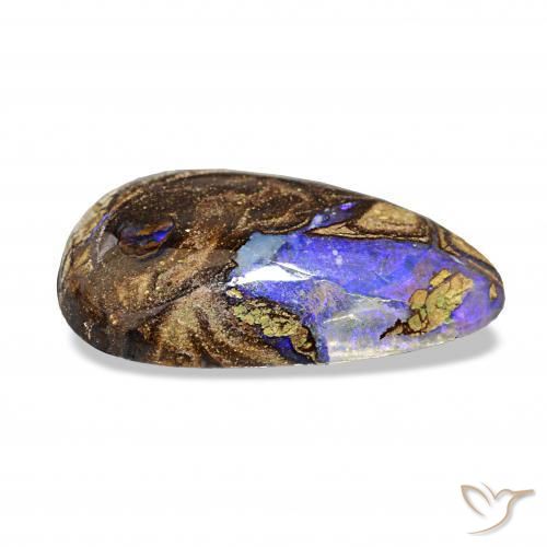 Ópalo de roca Multicolor natural de 5.27 ct, Elegante, Opaco