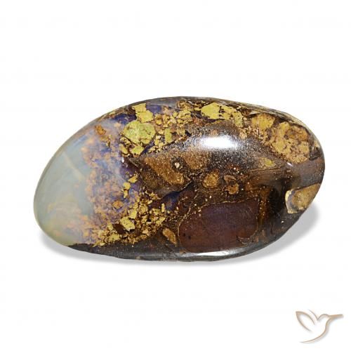 Ópalo de roca Multicolor natural de 6.91 ct, Elegante, Opaco