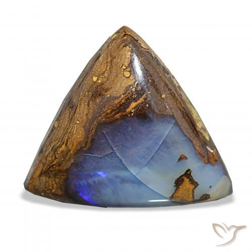 Ópalo de roca Multicolor natural de 13.99 ct, Trillón, Opaco