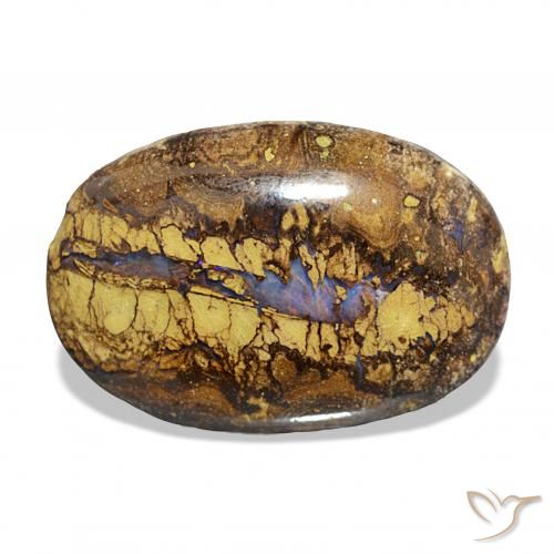 Ópalo de roca Multicolor natural de 17.98 ct, Ovalada, Opaco
