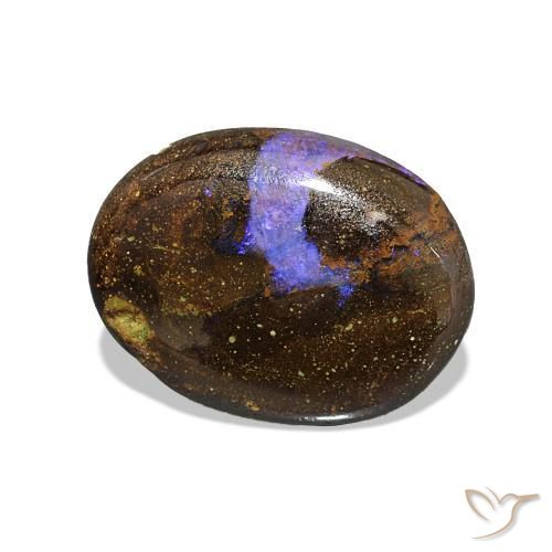 Ópalo de roca Multicolor natural de 1.82 ct, Ovalada, Opaco