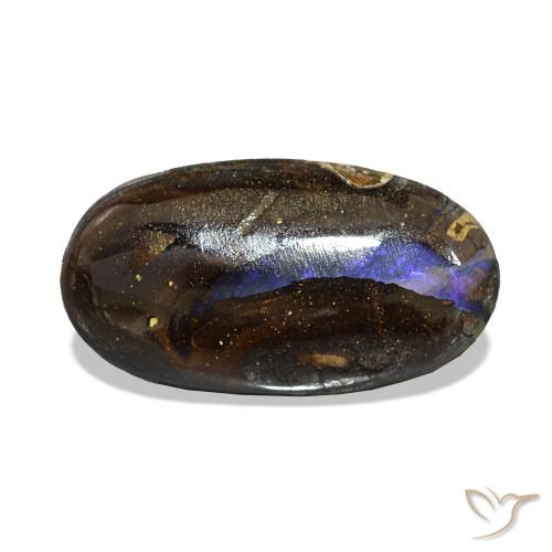 Ópalo de roca Multicolor natural de 2.86 ct, Ovalada, Opaco